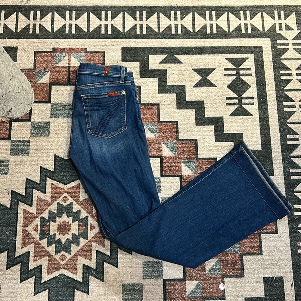7 For All Man Kind Dojo Dark Wash Jean